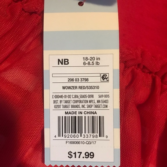 Cat & Jack Christmas One Piece Outfit - Picture 2 of 3